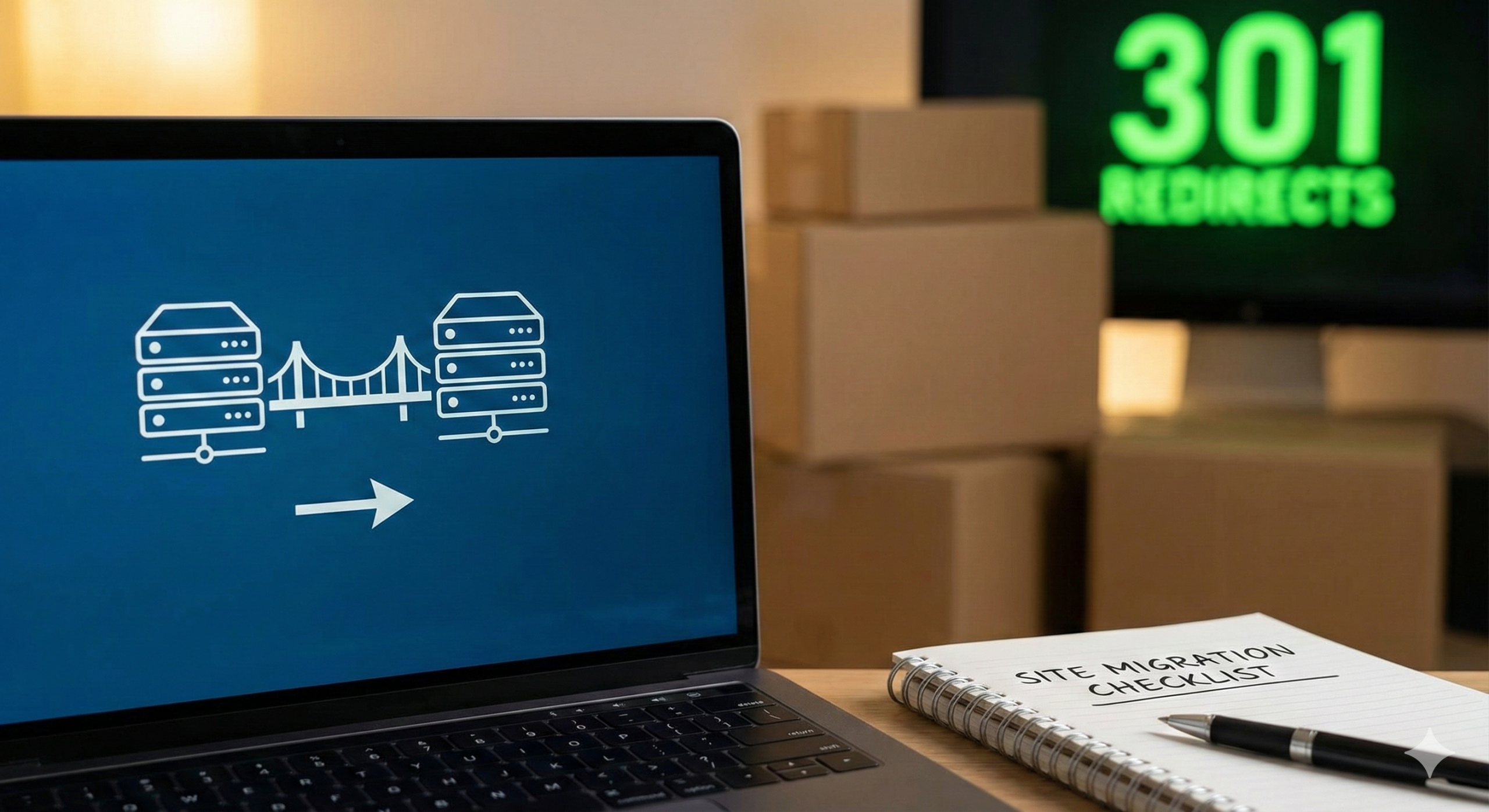 מעבר אתר בטוח (Site Migration): שימור SEO והפניות 301
