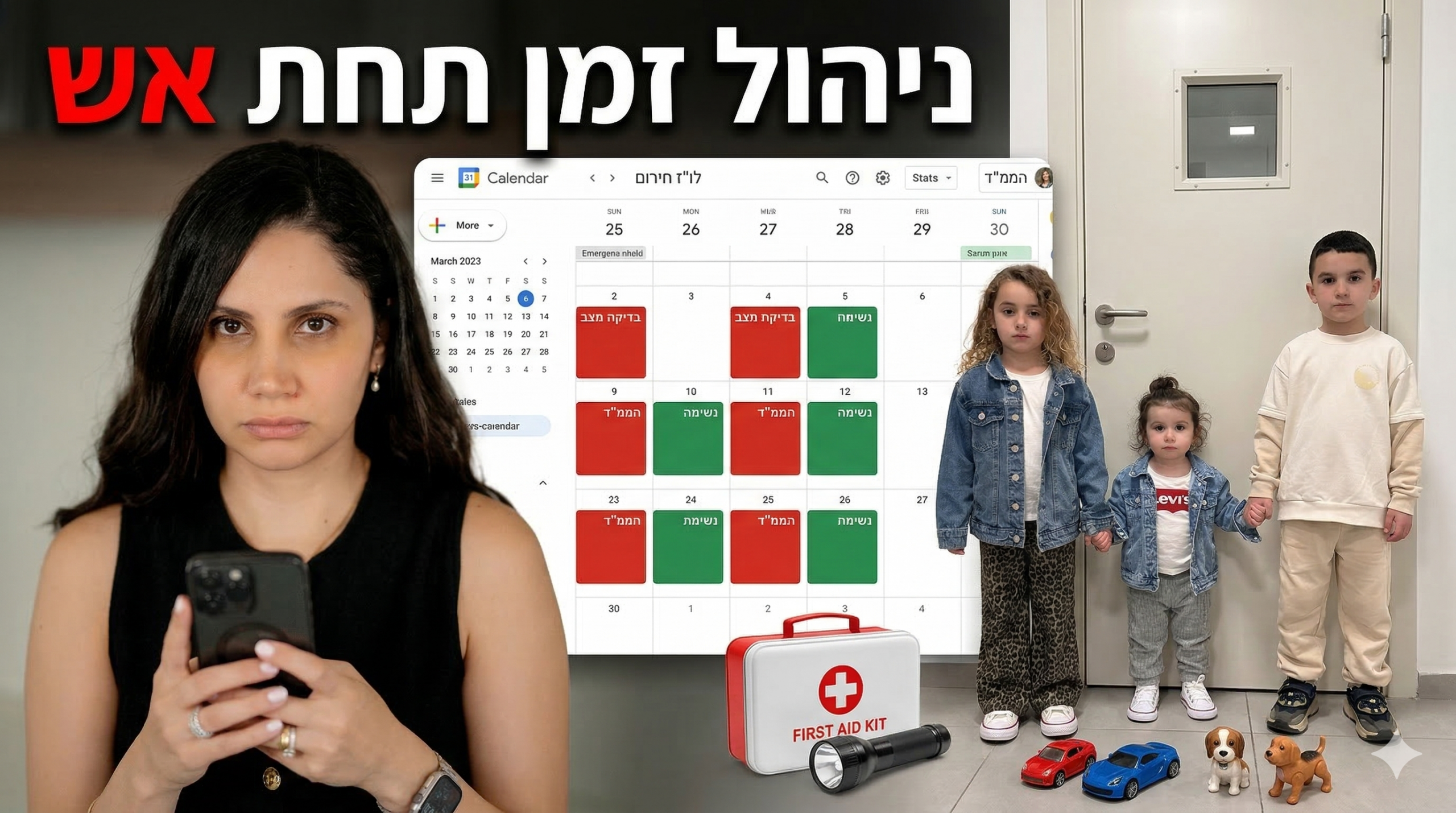 המדריך למנכ"לית מהבית: איך בינה מלאכותית (AI) הופכת לאסטרטג ניהול הזמן שלך בחירום ובשגרה